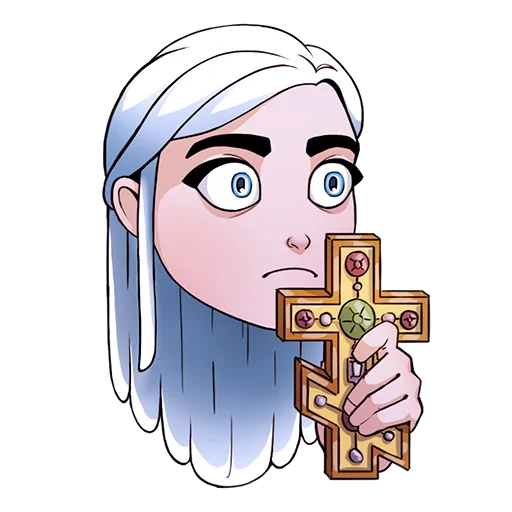 Sticker Марго by fandom Mayor Grom 2021 - 5