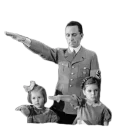 Sticker Goebbels MG - 1