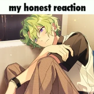 Sticker my honest reaction enstars - 9