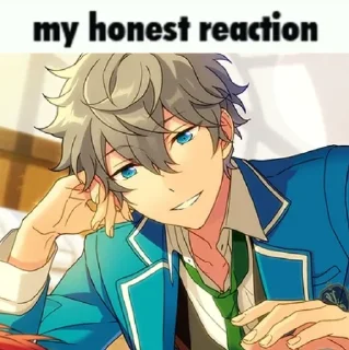 Sticker my honest reaction enstars - 3