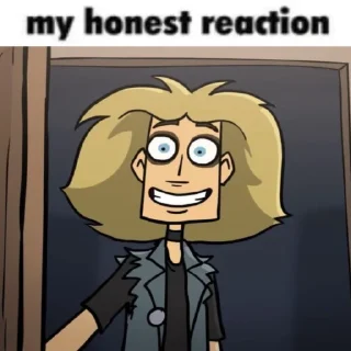 Sticker my honest reaction | Metal family - 5