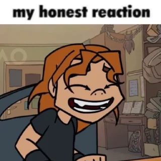 Sticker my honest reaction | Metal family - 8