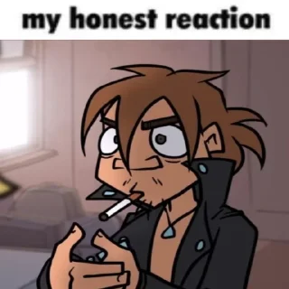 Sticker my honest reaction | Metal family - 3