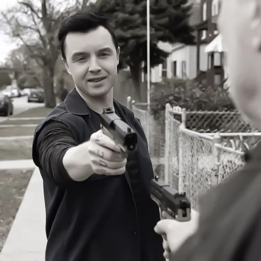 Sticker 𖥻 mickey milkovich : 🦅 : @lumicore_present - 4