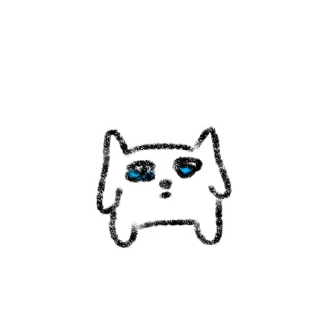 Sticker Микрокотик @kognitiveunordnung - 4