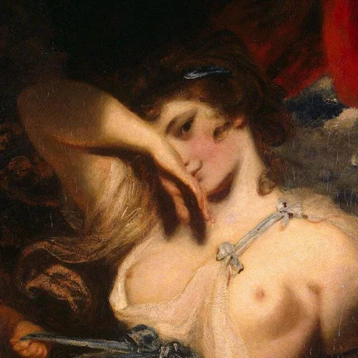 human face person painting