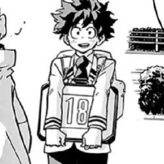 Sticker мидория изуку @stickers_evangelion - 8