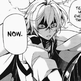 Стикер Mikaela Hyakuya || @stikKishmish - 1