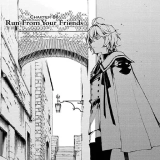 Стикер Mikaela Hyakuya || @stikKishmish - 3