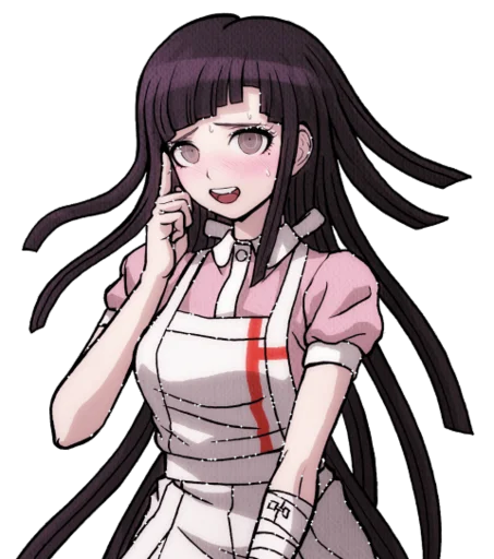 anime cartoon human face