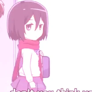 Стикер 𝐌𝐢𝐤𝐚𝐬𝐚 𝐚𝐜𝐤𝐞𝐫𝐦𝐚𝐧 𝐉𝐮𝐧𝐢𝐨𝐫 𝐡𝐢𝐠𝐡 𝕊𝕠𝕗𝕥 ᵇʸ @yonaaa91 - 2