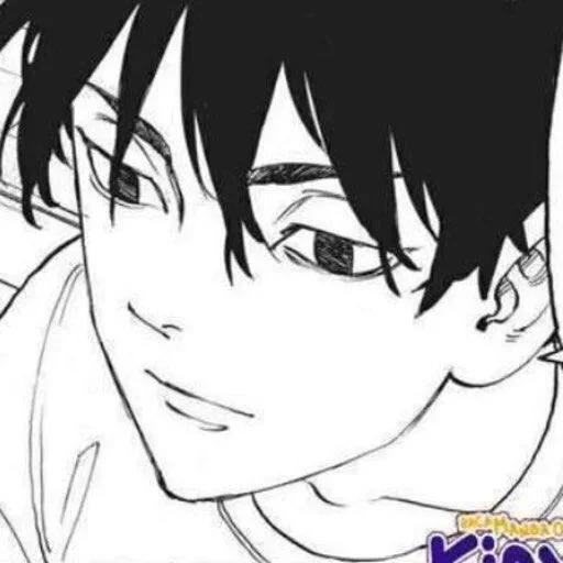 аниме эскиз иллюстрация