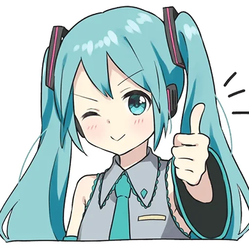 Sticker miku_boxchan - 1