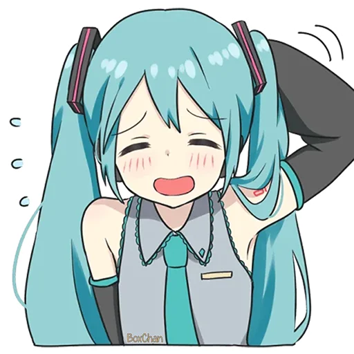 Sticker miku_boxchan - 1