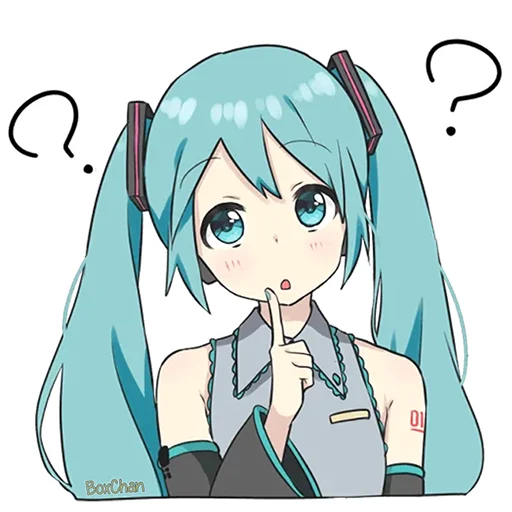 Sticker miku_boxchan - 1