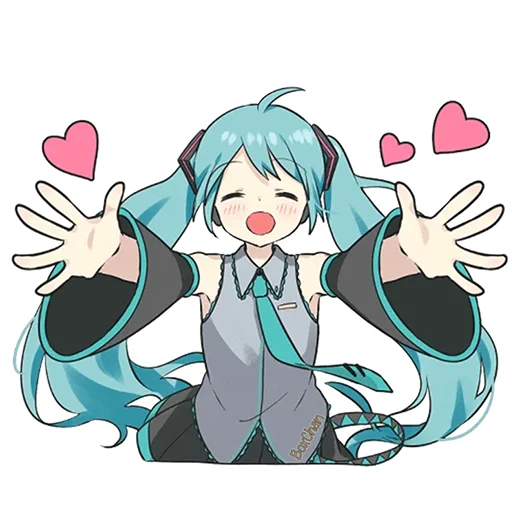 Стикер miku_boxchan - 1