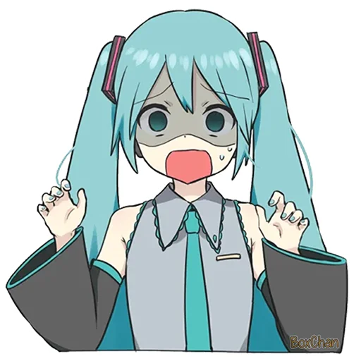 Sticker miku_boxchan - 1