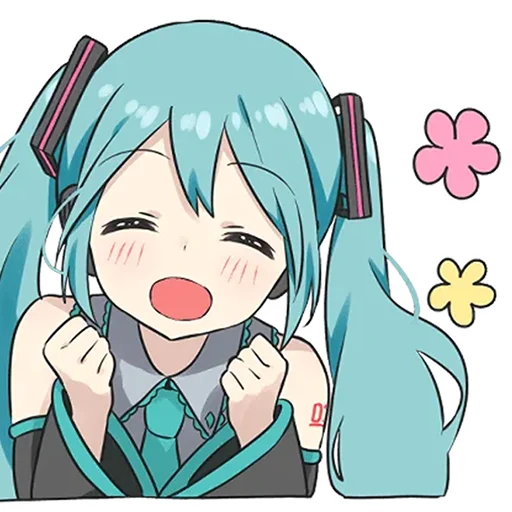 Sticker miku_boxchan - 1