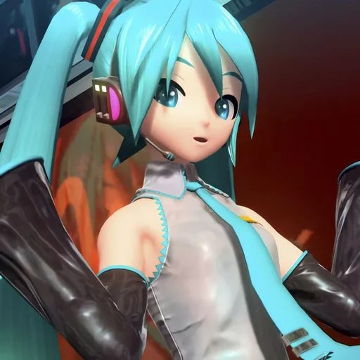 Стикер Alvena as Miku - 10