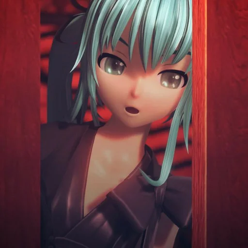 Стикер Alvena as Miku - 5