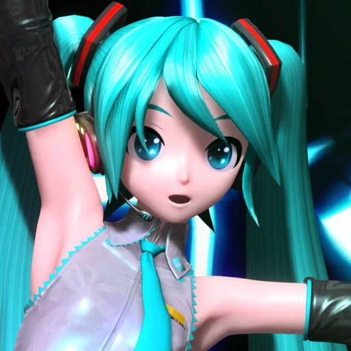 Стикер Alvena as Miku - 1