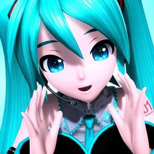 Стикер Alvena as Miku - 0