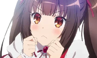 Стикер nekopara miku - 2