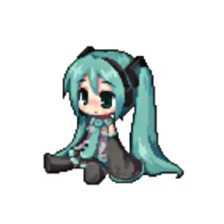 Sticker MIKU ☆ @mikustickerrrrrr - 1