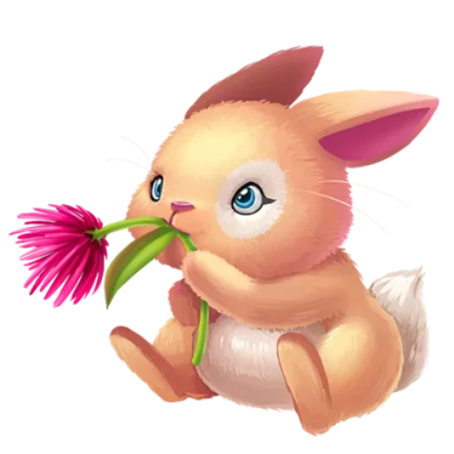 Sticker Милашка Кролик - 10