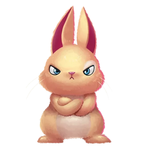 Sticker Милашка Кролик - 5