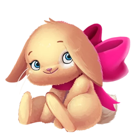 Sticker Милашка Кролик - 4