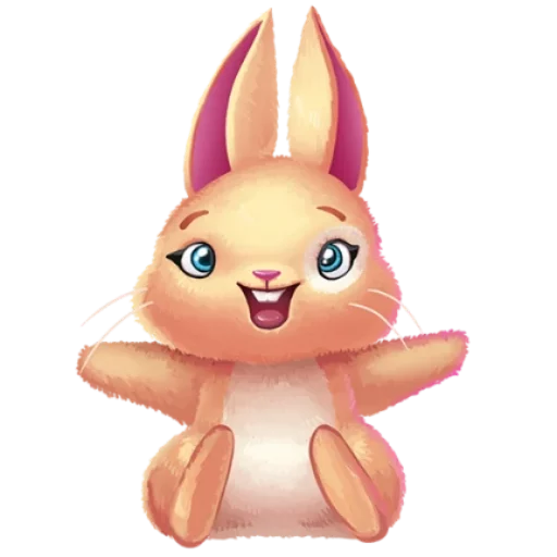 Sticker Милашка Кролик - 3