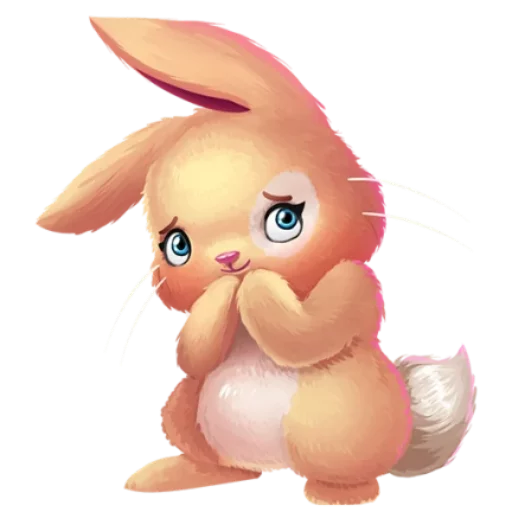 Sticker Милашка Кролик - 2