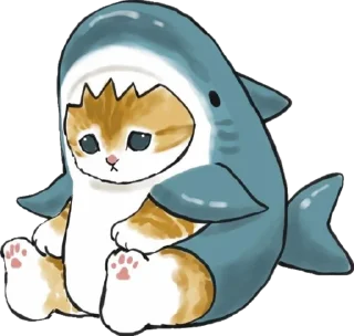 Sticker Pushistye zhopki - 10