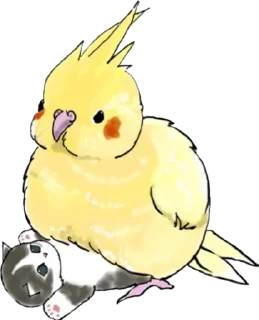 Sticker Pushistye zhopki - 8