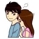 Стикер милая история - 7