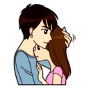 Стикер милая история - 2