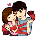 Стикер милая история - 10