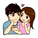 Стикер милая история - 11