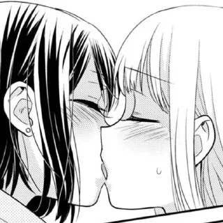 Стикер милые тян ✿ - 2