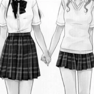 Стикер милые тян ✿ - 10