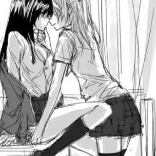 Стикер милые тян ✿ - 0