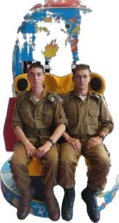 Стикер military dudes - 5