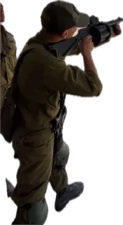 Стикер military dudes - 6