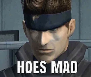 Стикер cropped mgs memes 2 - 8