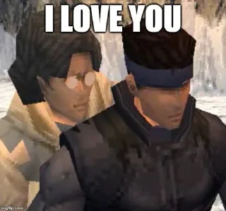 Стикер cropped mgs memes 2 - 1