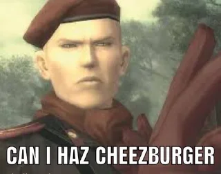 Стикер cropped mgs memes 2 - 10