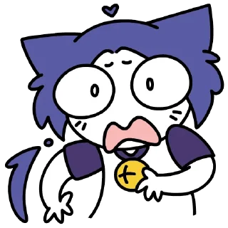 Стикер Милшу @milshoonya - 2