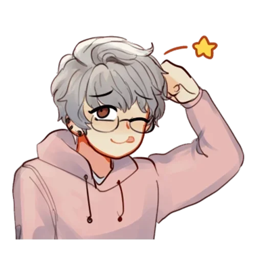 cartoon human face illustration