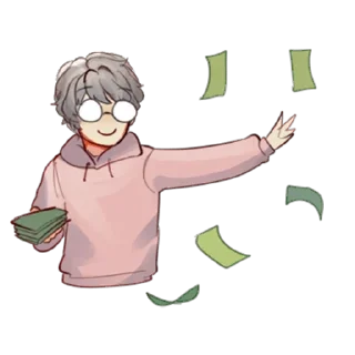 Sticker Минами-кун @tg_sticks - 8